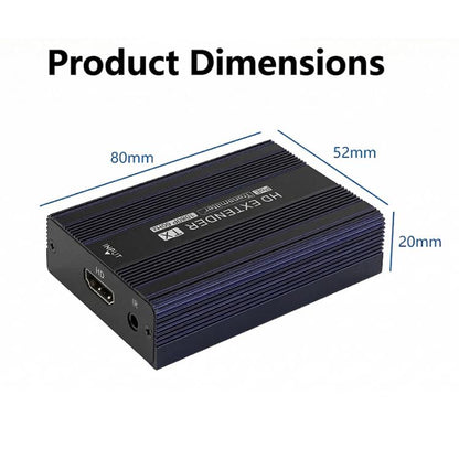 ET1815KVM 150m 1080P 60Hz HDMI Extender with Cat6 / RJ45 / KVM Port, US Plug, EU Plug, AU Plug, UK Plug