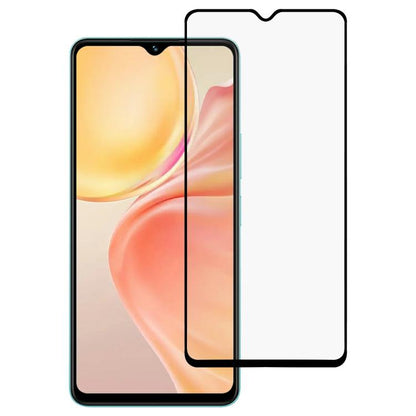 High Aluminum Full Screen Silk Printing Tempered Glass Film, For vivo Y6t 5G / Y6 5G, For vivo T5 4G, For vivo Y27 5G / 4G 2023
