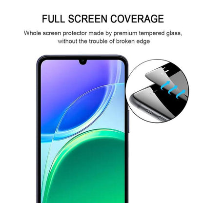 High Aluminum Full Screen Silk Printing Tempered Glass Film, For vivo Y6t 5G / Y6 5G, For vivo T5 4G, For vivo Y27 5G / 4G 2023