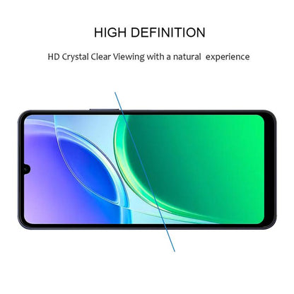 High Aluminum Full Screen Silk Printing Tempered Glass Film, For vivo Y6t 5G / Y6 5G, For vivo T5 4G, For vivo Y27 5G / 4G 2023