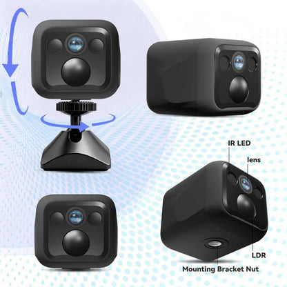 B01 Home HD Smart WiFi Camera, Supports Night Vision and Motion Detection, B01