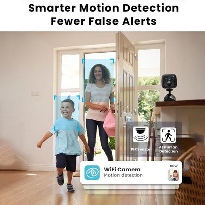 B01 Home HD Smart WiFi Camera, Supports Night Vision and Motion Detection, B01