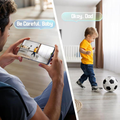 B01 Home HD Smart WiFi Camera, Supports Night Vision and Motion Detection, B01
