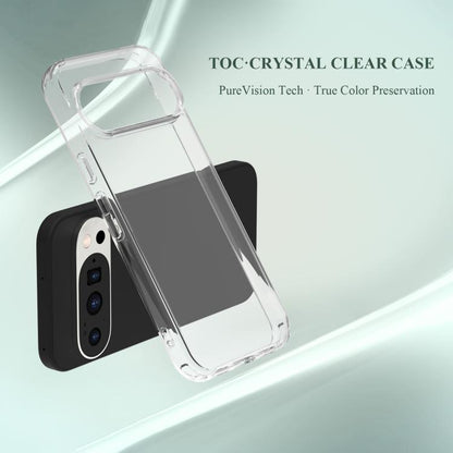 LeReach TOC Clear Series Dual-Composite Armor TPU + Acrylic Shockproof Phone Case, For Google Pixel 10 Pro XL, For Google Pixel 10 / 10 Pro