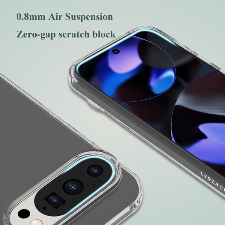 LeReach TOC Clear Series Dual-Composite Armor TPU + Acrylic Shockproof Phone Case, For Google Pixel 10 Pro XL, For Google Pixel 10 / 10 Pro
