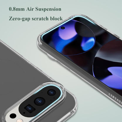 LeReach TOC Clear Series Dual-Composite Armor TPU + Acrylic Shockproof Phone Case, For Google Pixel 10 Pro XL, For Google Pixel 10 / 10 Pro