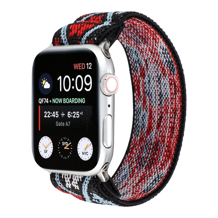 Nylon Replacement Strap Watchband, For Apple Watch Series 7  41mm / & 6 & SE & 5 & 4 40mm, For Apple Watch Series  7  45mm / & 6 & SE & 5 & 4 44mm