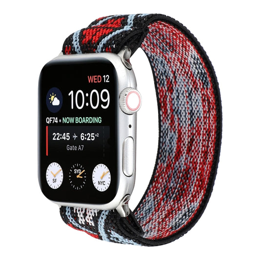 Nylon Replacement Strap Watchband, For Apple Watch Series 7  41mm / & 6 & SE & 5 & 4 40mm, For Apple Watch Series  7  45mm / & 6 & SE & 5 & 4 44mm
