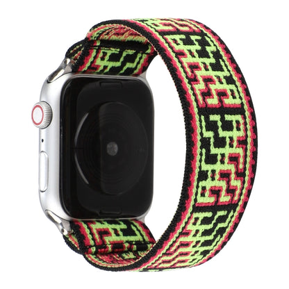 Nylon Replacement Strap Watchband, For Apple Watch Series 7  41mm / & 6 & SE & 5 & 4 40mm, For Apple Watch Series  7  45mm / & 6 & SE & 5 & 4 44mm