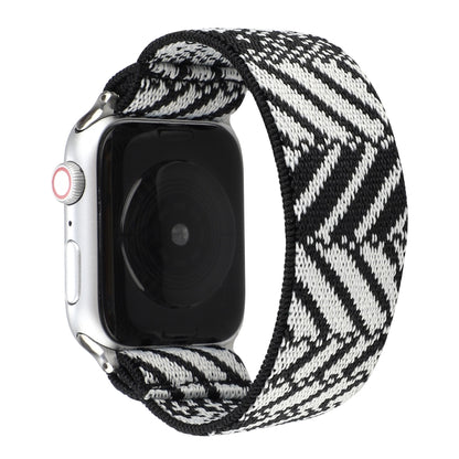 Nylon Replacement Strap Watchband, For Apple Watch Series 7  41mm / & 6 & SE & 5 & 4 40mm, For Apple Watch Series  7  45mm / & 6 & SE & 5 & 4 44mm