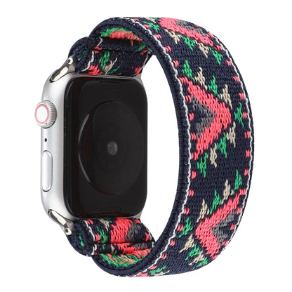 Nylon Replacement Strap Watchband, For Apple Watch Series 7  41mm / & 6 & SE & 5 & 4 40mm, For Apple Watch Series  7  45mm / & 6 & SE & 5 & 4 44mm
