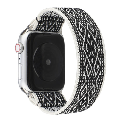 Nylon Replacement Strap Watchband, For Apple Watch Series 7  41mm / & 6 & SE & 5 & 4 40mm, For Apple Watch Series  7  45mm / & 6 & SE & 5 & 4 44mm