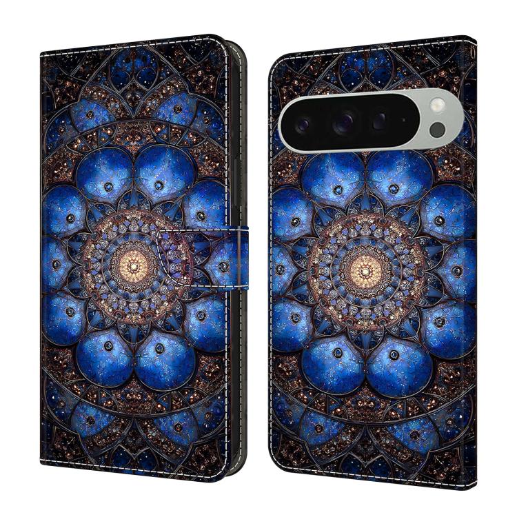 Crystal-Like Painted Vegan Leather Phone Case, For Google Pixel 10a, For Google Pixel 10 Pro XL, For Google Pixel 10