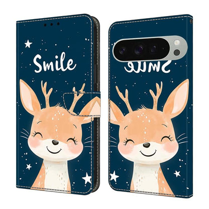 Crystal-Like Painted Vegan Leather Phone Case, For Google Pixel 10a, For Google Pixel 10 Pro XL, For Google Pixel 10