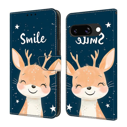 Crystal-Like Painted Vegan Leather Phone Case, For Google Pixel 9a, For Google Pixel 9 Pro XL, For Google Pixel 9