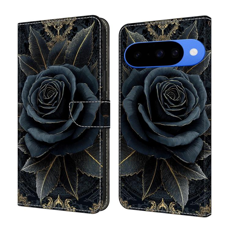 Crystal-Like Painted Vegan Leather Phone Case, For Google Pixel 10a, For Google Pixel 10 Pro XL, For Google Pixel 10