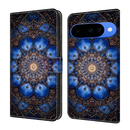 Crystal-Like Painted Vegan Leather Phone Case, For Google Pixel 10a, For Google Pixel 10 Pro XL, For Google Pixel 10