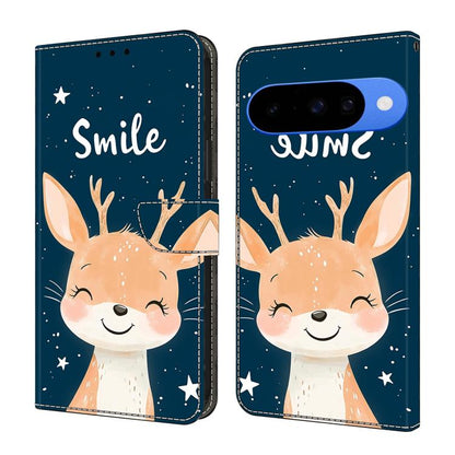 Crystal-Like Painted Vegan Leather Phone Case, For Google Pixel 10a, For Google Pixel 10 Pro XL, For Google Pixel 10