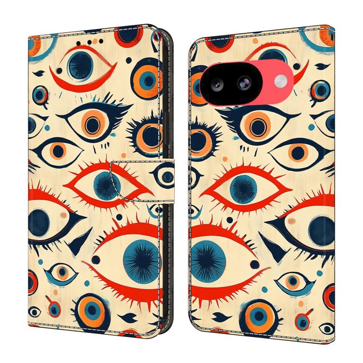 Crystal-Like Painted Vegan Leather Phone Case, For Google Pixel 10a, For Google Pixel 10 Pro XL, For Google Pixel 10