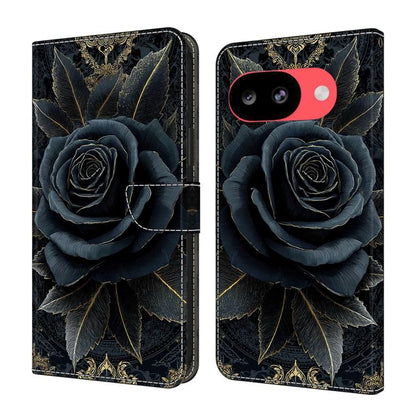 Crystal-Like Painted Vegan Leather Phone Case, For Google Pixel 10a, For Google Pixel 10 Pro XL, For Google Pixel 10