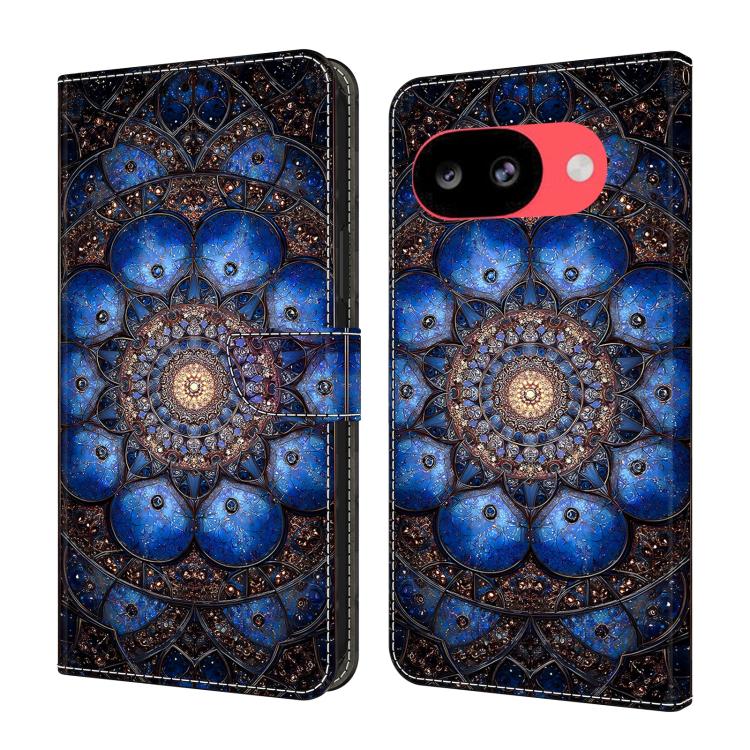 Crystal-Like Painted Vegan Leather Phone Case, For Google Pixel 10a, For Google Pixel 10 Pro XL, For Google Pixel 10