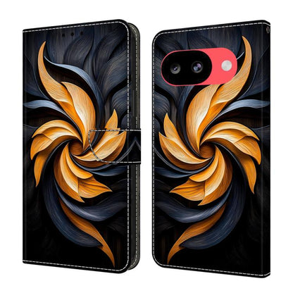 Crystal-Like Painted Vegan Leather Phone Case, For Google Pixel 10a, For Google Pixel 10 Pro XL, For Google Pixel 10