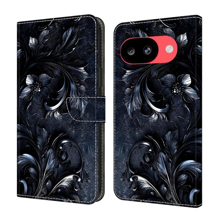 Crystal-Like Painted Vegan Leather Phone Case, For Google Pixel 10a, For Google Pixel 10 Pro XL, For Google Pixel 10