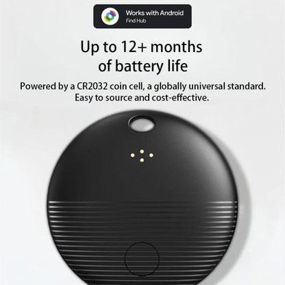 S20 Round Android 9.0 Mini GPS Global Smart Bluetooth Location Tracker Anti-lost Device, S20
