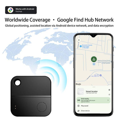 S21 Android 9.0 Mini GPS Global Smart Bluetooth Location Tracker Anti-lost Device, S21