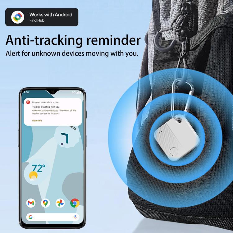 S21 Android 9.0 Mini GPS Global Smart Bluetooth Location Tracker Anti-lost Device, S21