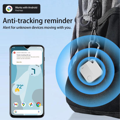 S21 Android 9.0 Mini GPS Global Smart Bluetooth Location Tracker Anti-lost Device, S21