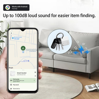 S21 Android 9.0 Mini GPS Global Smart Bluetooth Location Tracker Anti-lost Device, S21