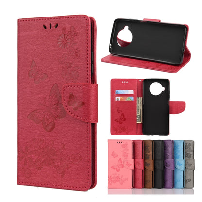 Butterflies Embossing Horizontal Flip Leather Case with Holder & Card Slots & Wallet, For OPPO Realme 7 Pro 5G, For OPPO Reno4 Pro 5G, For Xiaomi Mi 10T Lite 5G, For Xiaomi Mi 10T Pro 5G, For Xiaomi Mi 10T 5G