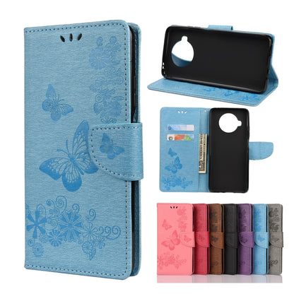 Butterflies Embossing Horizontal Flip Leather Case with Holder & Card Slots & Wallet, For OPPO Realme 7 Pro 5G, For OPPO Reno4 Pro 5G, For Xiaomi Mi 10T Lite 5G, For Xiaomi Mi 10T Pro 5G, For Xiaomi Mi 10T 5G