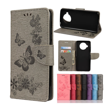 Butterflies Embossing Horizontal Flip Leather Case with Holder & Card Slots & Wallet, For OPPO Realme 7 Pro 5G, For OPPO Reno4 Pro 5G, For Xiaomi Mi 10T Lite 5G, For Xiaomi Mi 10T Pro 5G, For Xiaomi Mi 10T 5G