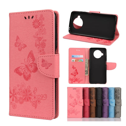 Butterflies Embossing Horizontal Flip Leather Case with Holder & Card Slots & Wallet, For OPPO Realme 7 Pro 5G, For OPPO Reno4 Pro 5G, For Xiaomi Mi 10T Lite 5G, For Xiaomi Mi 10T Pro 5G, For Xiaomi Mi 10T 5G