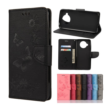 Butterflies Embossing Horizontal Flip Leather Case with Holder & Card Slots & Wallet, For OPPO Realme 7 Pro 5G, For OPPO Reno4 Pro 5G, For Xiaomi Mi 10T Lite 5G, For Xiaomi Mi 10T Pro 5G, For Xiaomi Mi 10T 5G