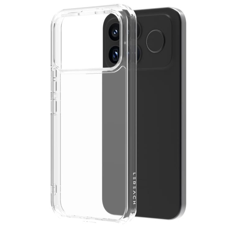 LeReach TOC Clear Series Dual-Composite Armor TPU + Acrylic Shockproof Phone Case, For Redmi Turbo 5 Max 5G, For Redmi Turbo 5 5G, For Redmi Note 15 Pro+ 5G Global, For Redmi Note 15 5G Global, For Redmi K90 Pro Max, For Redmi Note 15 Pro 4G Global    ...