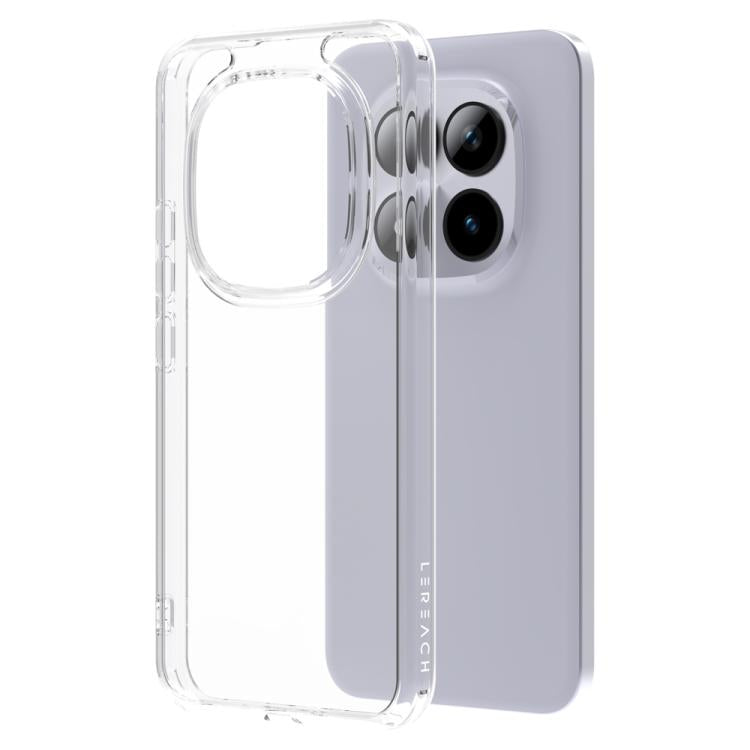 LeReach TOC Clear Series Dual-Composite Armor TPU + Acrylic Shockproof Phone Case, For Redmi Turbo 5 Max 5G, For Redmi Turbo 5 5G, For Redmi Note 15 Pro+ 5G Global, For Redmi Note 15 5G Global, For Redmi K90 Pro Max, For Redmi Note 15 Pro 4G Global    ...