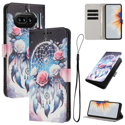 Color Drawing Pattern Leather Phone Case, For Nothing Phone 4a Pro, For Nothing Phone 4a