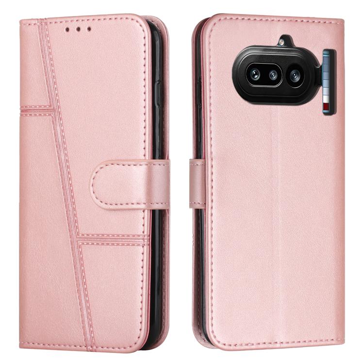 Stitching Calf Texture Buckle Leather Phone Case, For Nothing Phone 4a Pro, For Nothing Phone 4a