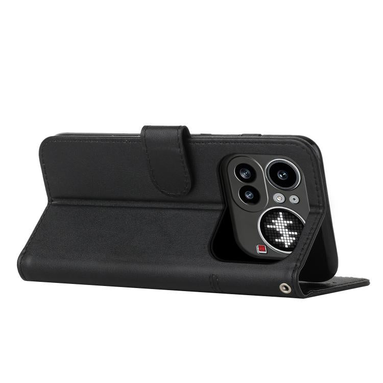 Stitching Calf Texture Buckle Leather Phone Case, For Nothing Phone 4a Pro, For Nothing Phone 4a