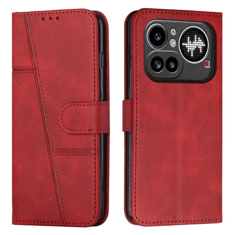 Stitching Calf Texture Buckle Leather Phone Case, For Nothing Phone 4a Pro, For Nothing Phone 4a