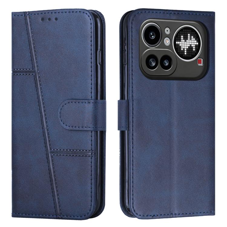 Stitching Calf Texture Buckle Leather Phone Case, For Nothing Phone 4a Pro, For Nothing Phone 4a