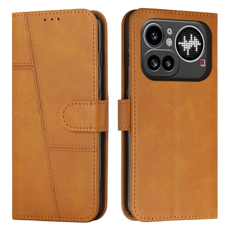 Stitching Calf Texture Buckle Leather Phone Case, For Nothing Phone 4a Pro, For Nothing Phone 4a