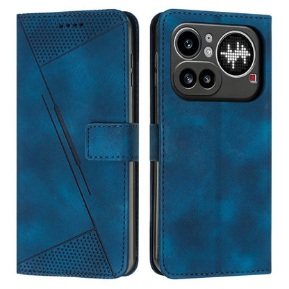 Dream Triangle Leather Phone Case with Lanyard, For Nothing Phone 4b, For Nothing Phone 4a Pro, For Nothing Phone 4a