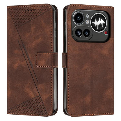Dream Triangle Leather Phone Case with Lanyard, For Nothing Phone 4b, For Nothing Phone 4a Pro, For Nothing Phone 4a