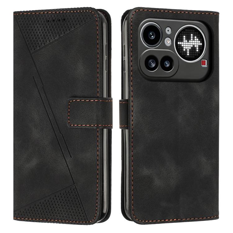 Dream Triangle Leather Phone Case with Lanyard, For Nothing Phone 4b, For Nothing Phone 4a Pro, For Nothing Phone 4a