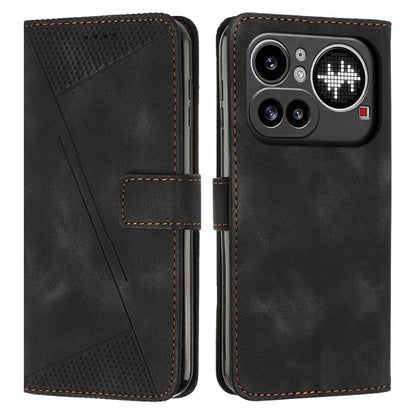 Dream Triangle Leather Phone Case with Lanyard, For Nothing Phone 4b, For Nothing Phone 4a Pro, For Nothing Phone 4a