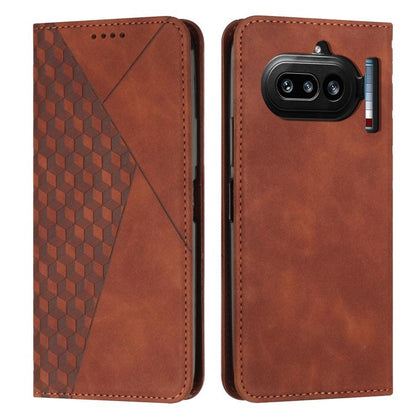 Diamond Splicing Skin Feel Magnetic Leather Phone Case, For Nothing Phone 4a Pro, For Nothing Phone 4a